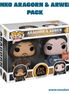 Funko Aragorn & Arwen 2 Pack - ÑoñolandCR