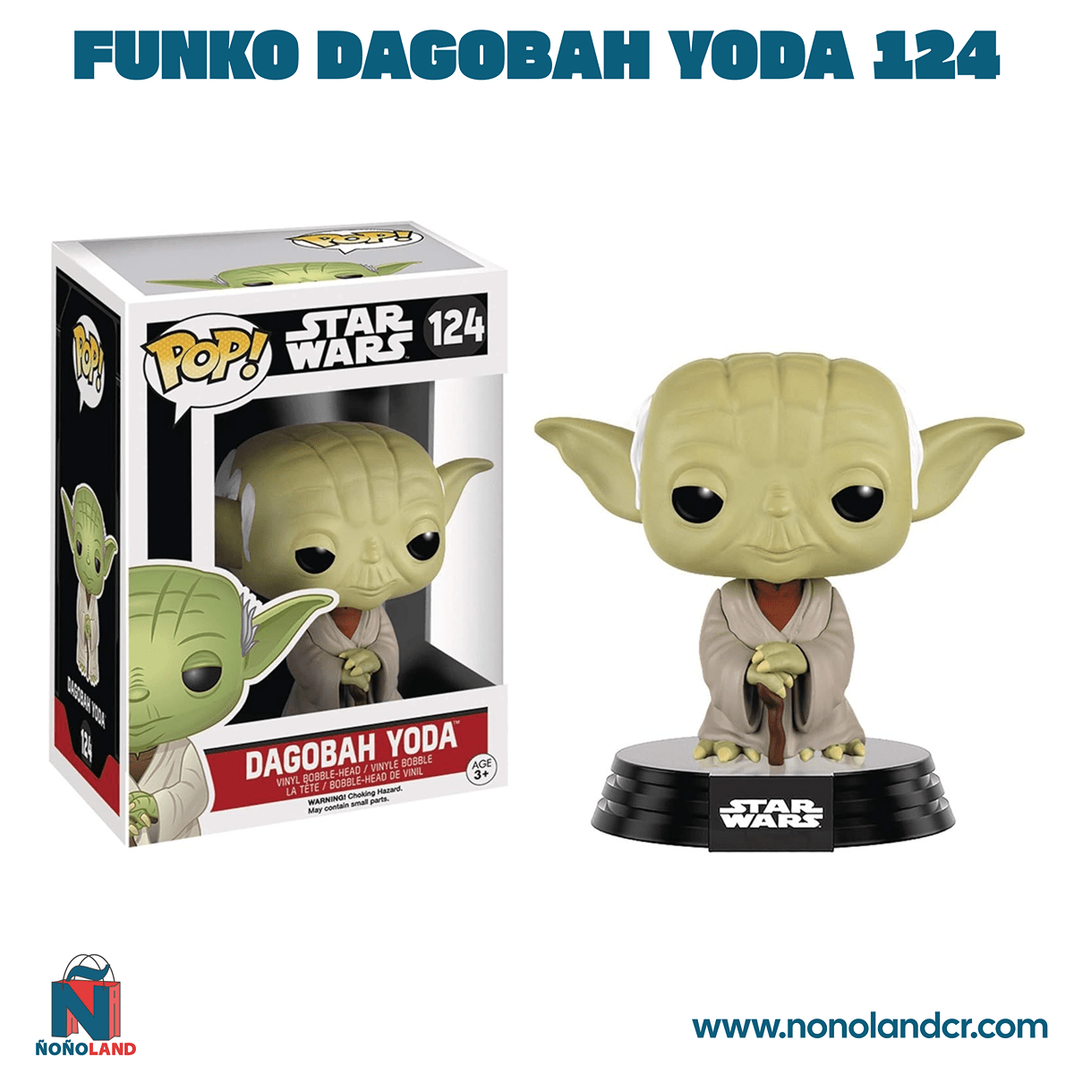 Funko Dagobah Yoda 124 - ÑoñolandCR