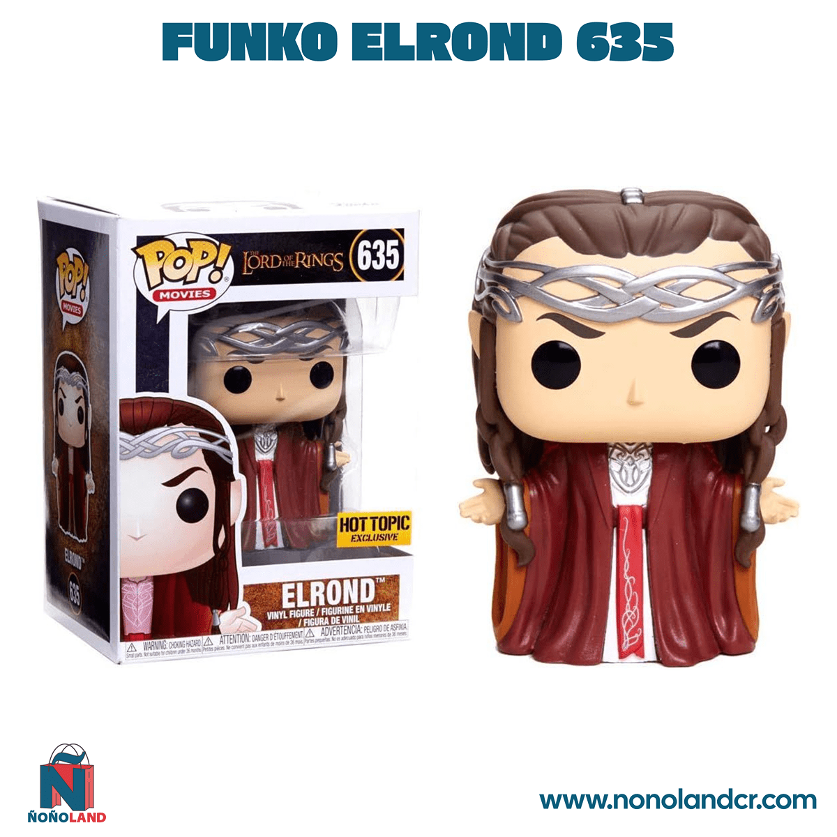 Funko Elrond 635 - ÑoñolandCR