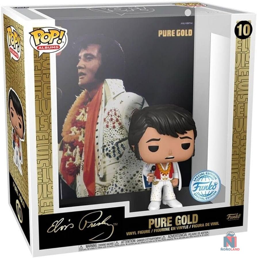Funko Elvis Presley Pure Gold 10 - ÑoñolandCR