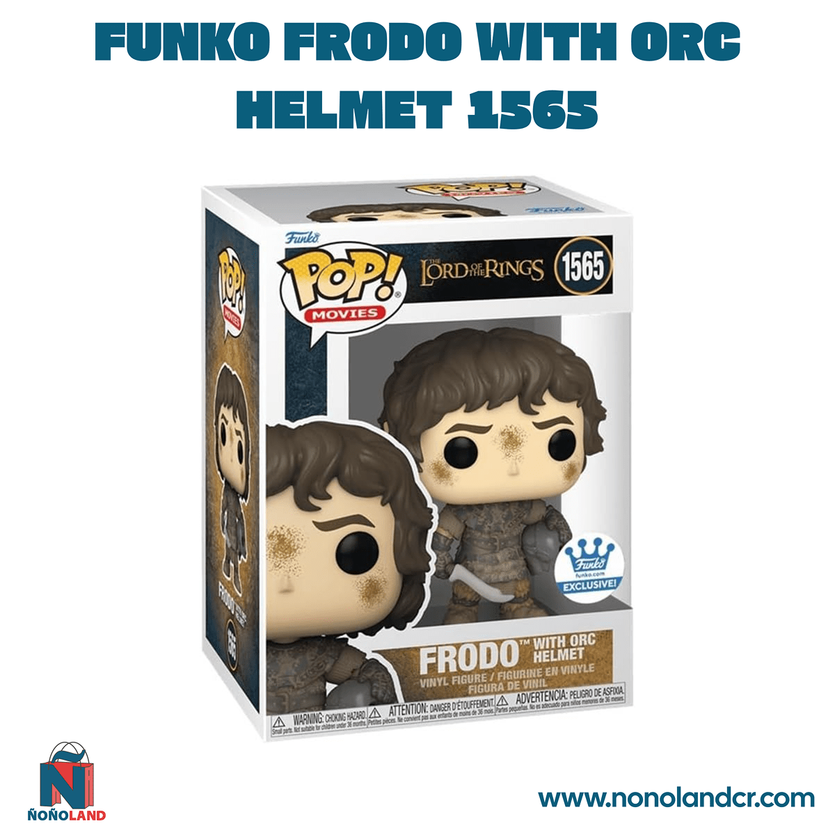 Funko Frodo with Orc Helmet 1565 - ÑoñolandCR