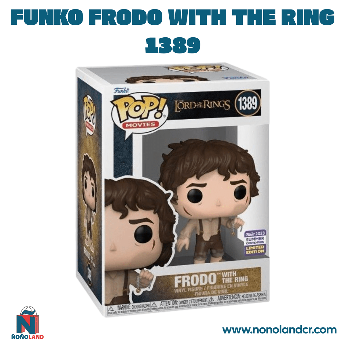 Funko Frodo with The Ring 1389 - ÑoñolandCR