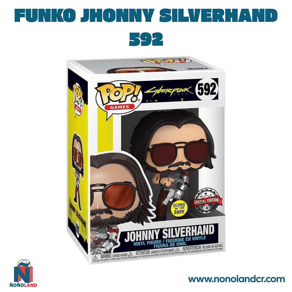 Funko Jhonny Silverhand 592 - ÑoñolandCR