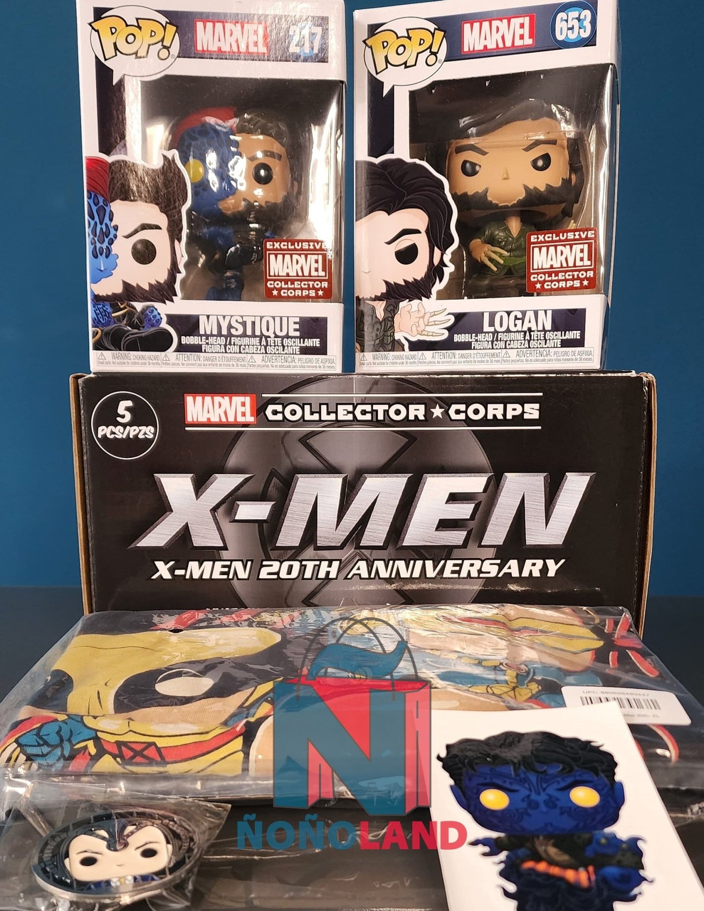 Funko Marvel Collector Corps X - Men 20th Anniversary - ÑoñolandCR