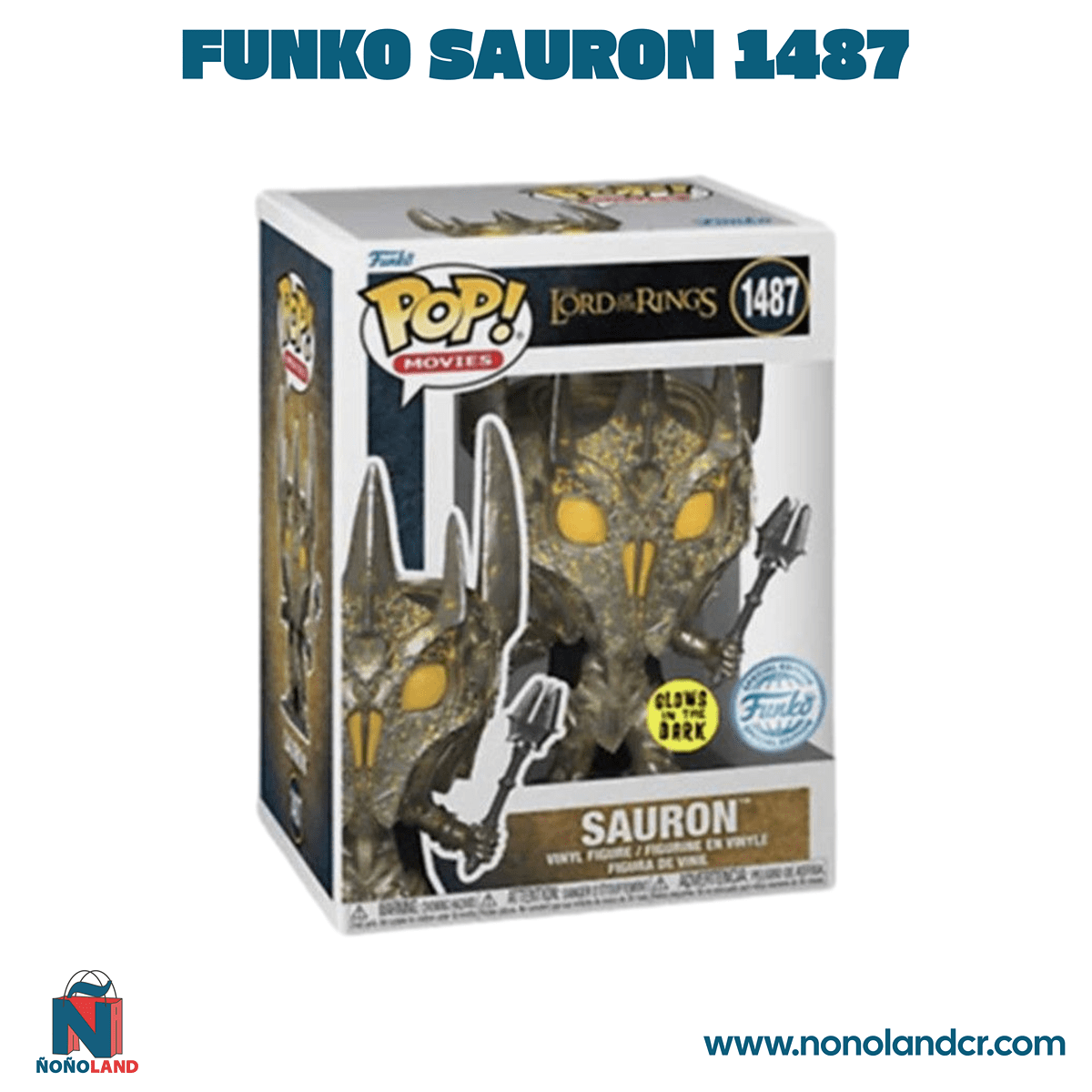 Funko Sauron 1487 - ÑoñolandCR