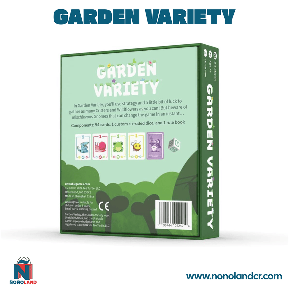 Garden Variety (Idioma: Inglés) - ÑoñolandCR