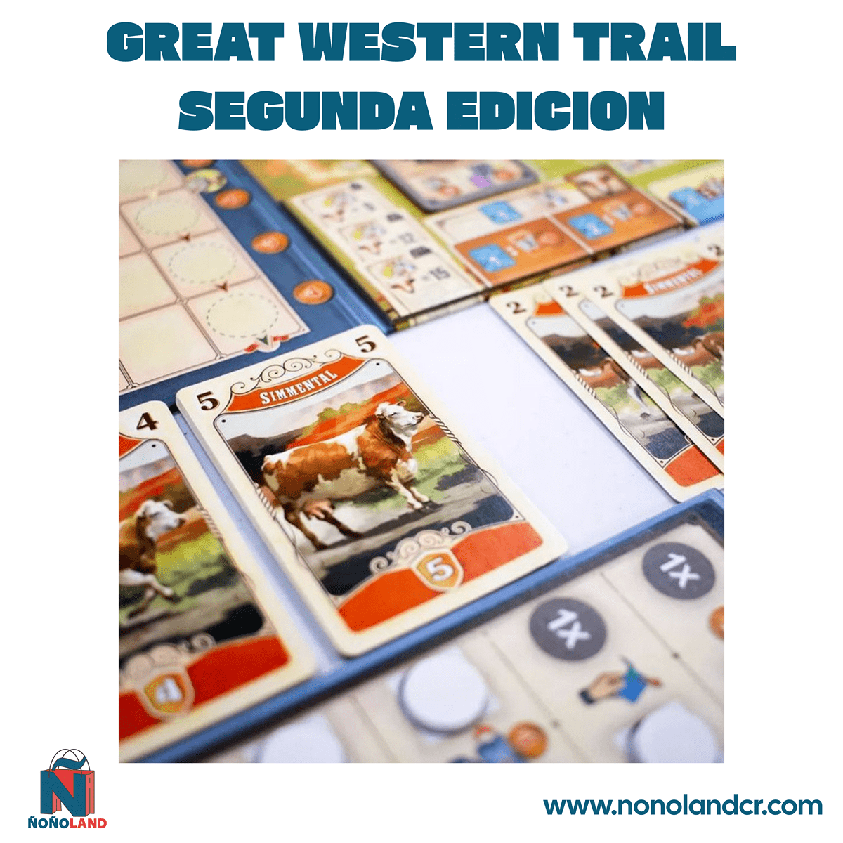 Great Western Trail Segunda Edicion (Idioma: Español) - ÑoñolandCR
