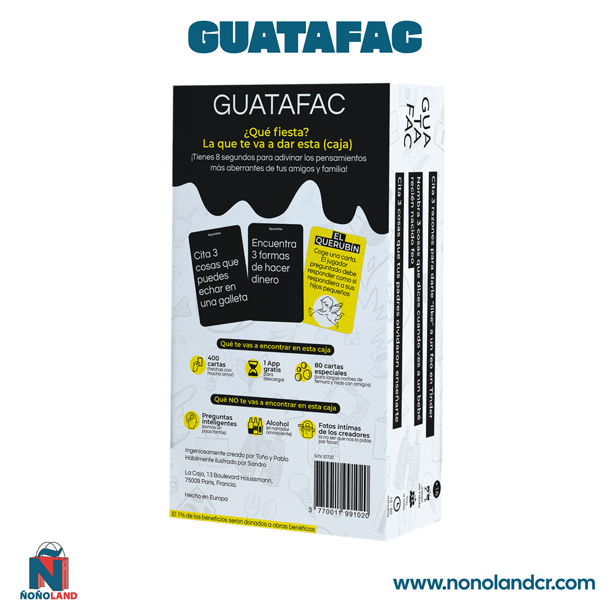 Guatafac (Idioma: Español) - ÑoñolandCR
