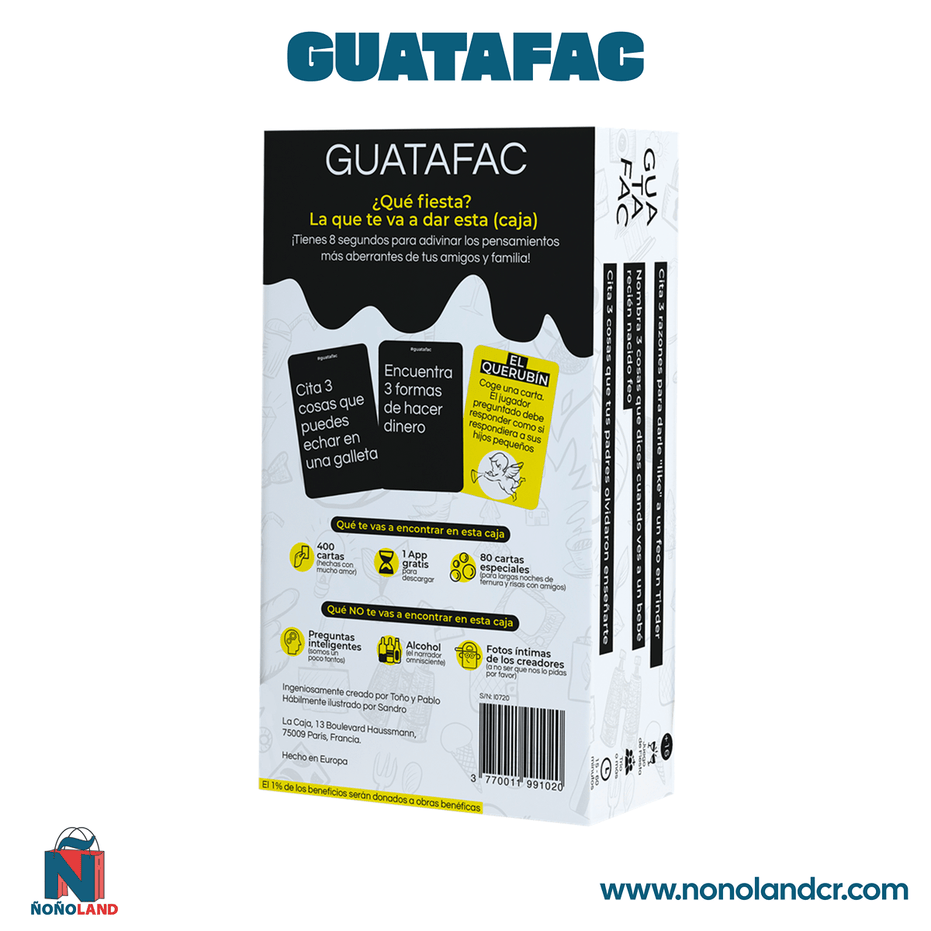 Guatafac (Idioma: Español) - ÑoñolandCR