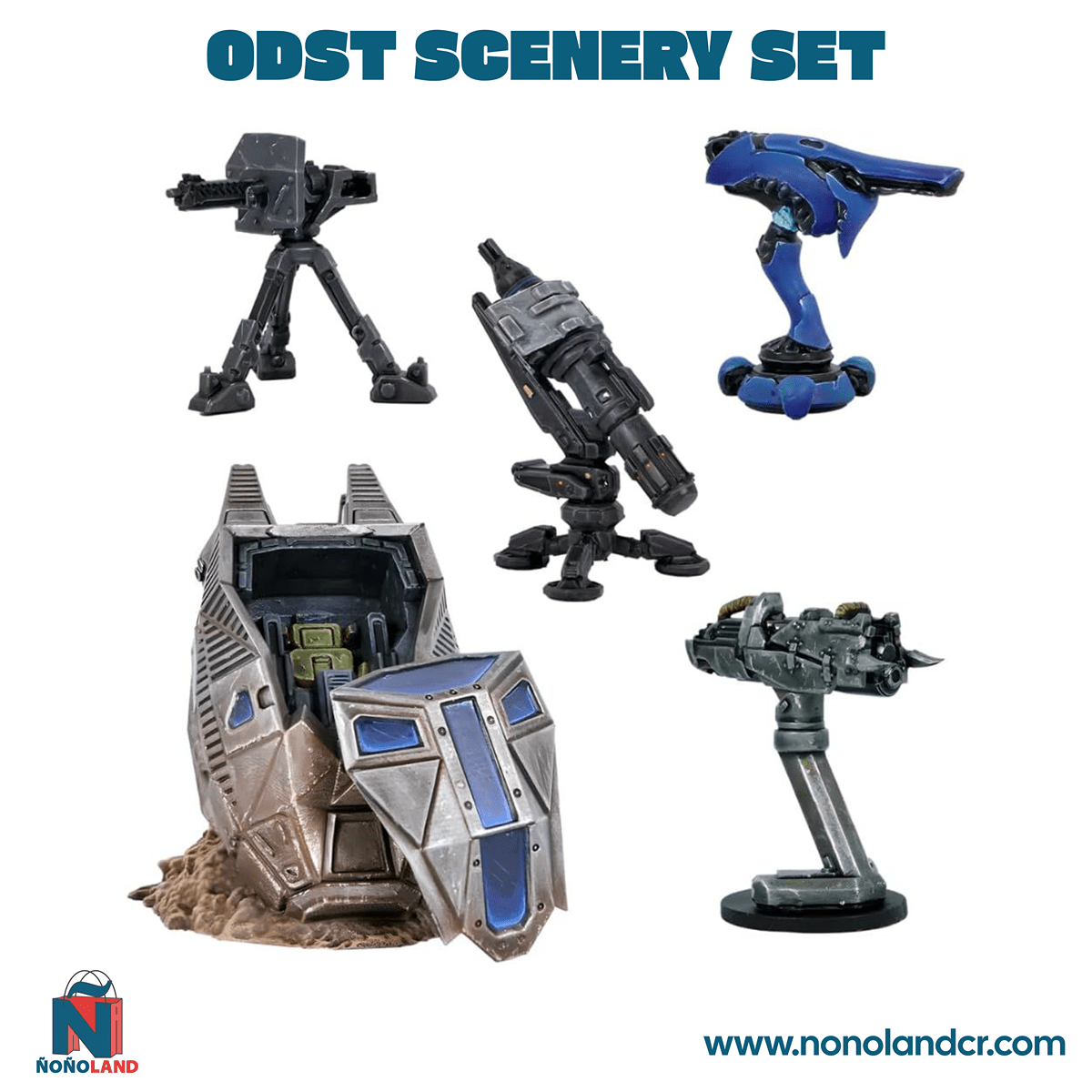 Halo: Flashpoint ODST Scenery Set (Idioma: Ingles) - ÑoñolandCR