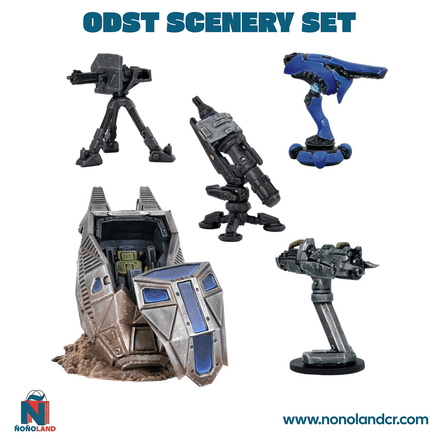 Halo: Flashpoint ODST Scenery Set (Idioma: Ingles) - ÑoñolandCR
