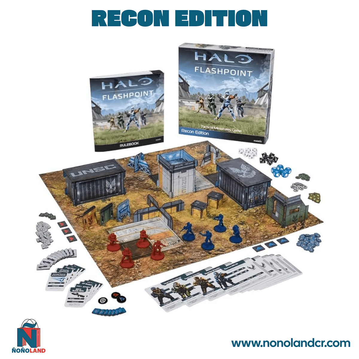 Halo: Flashpoint Recon Edition Starter Set (Idioma: Ingles) - ÑoñolandCR