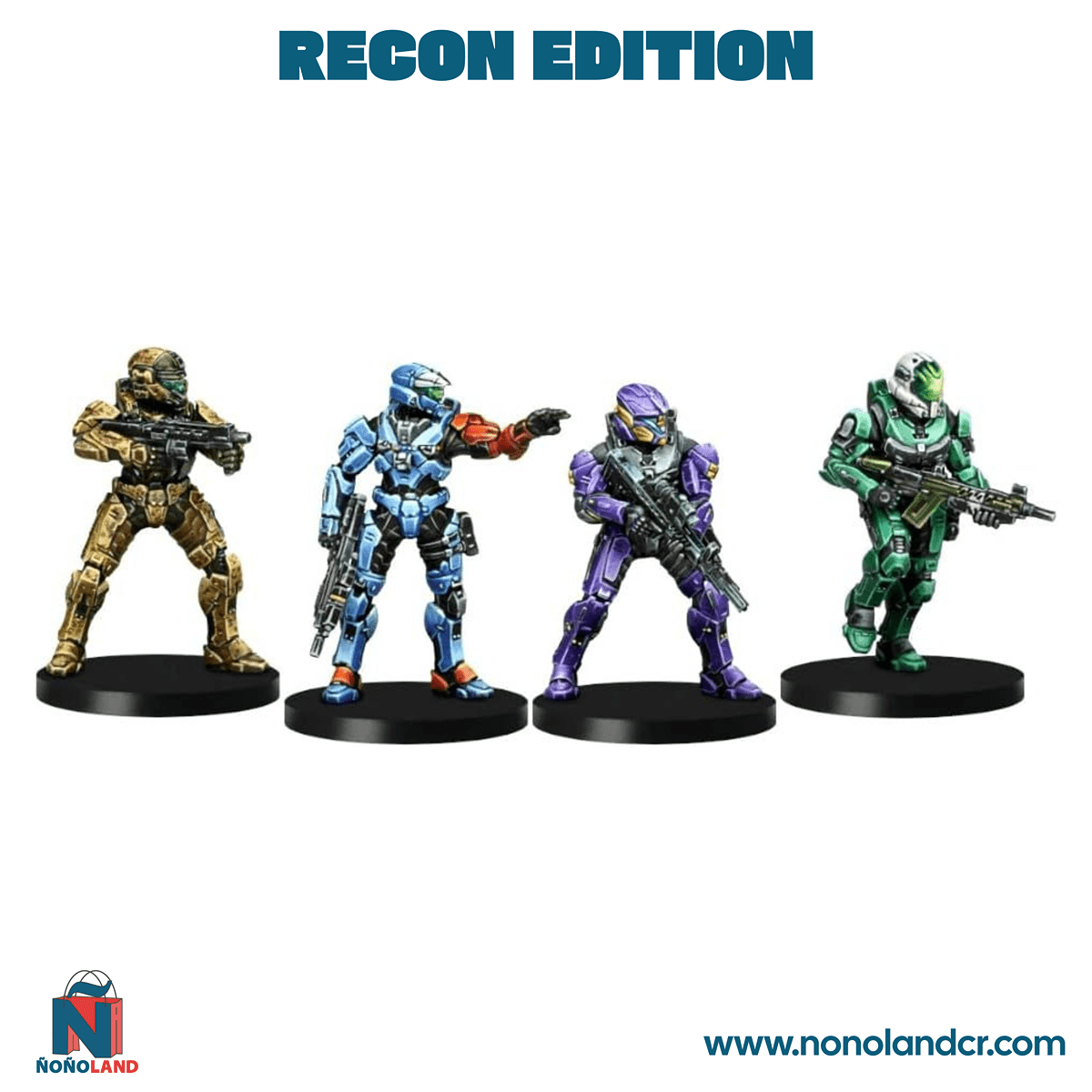 Halo: Flashpoint Recon Edition Starter Set (Idioma: Ingles) - ÑoñolandCR