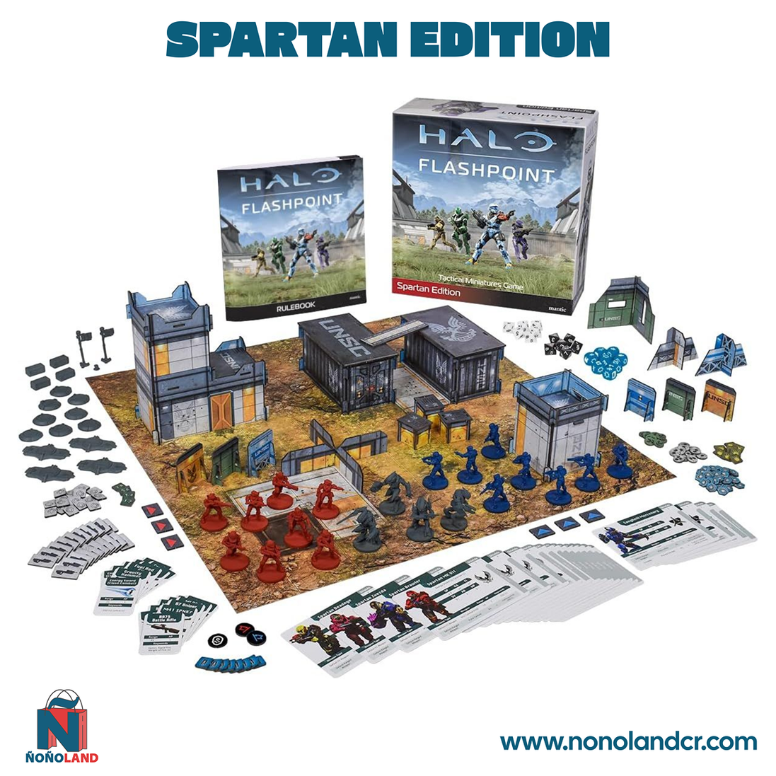 Halo: Flashpoint Spartan Edition Starter Set (Idioma: Ingles) - ÑoñolandCR