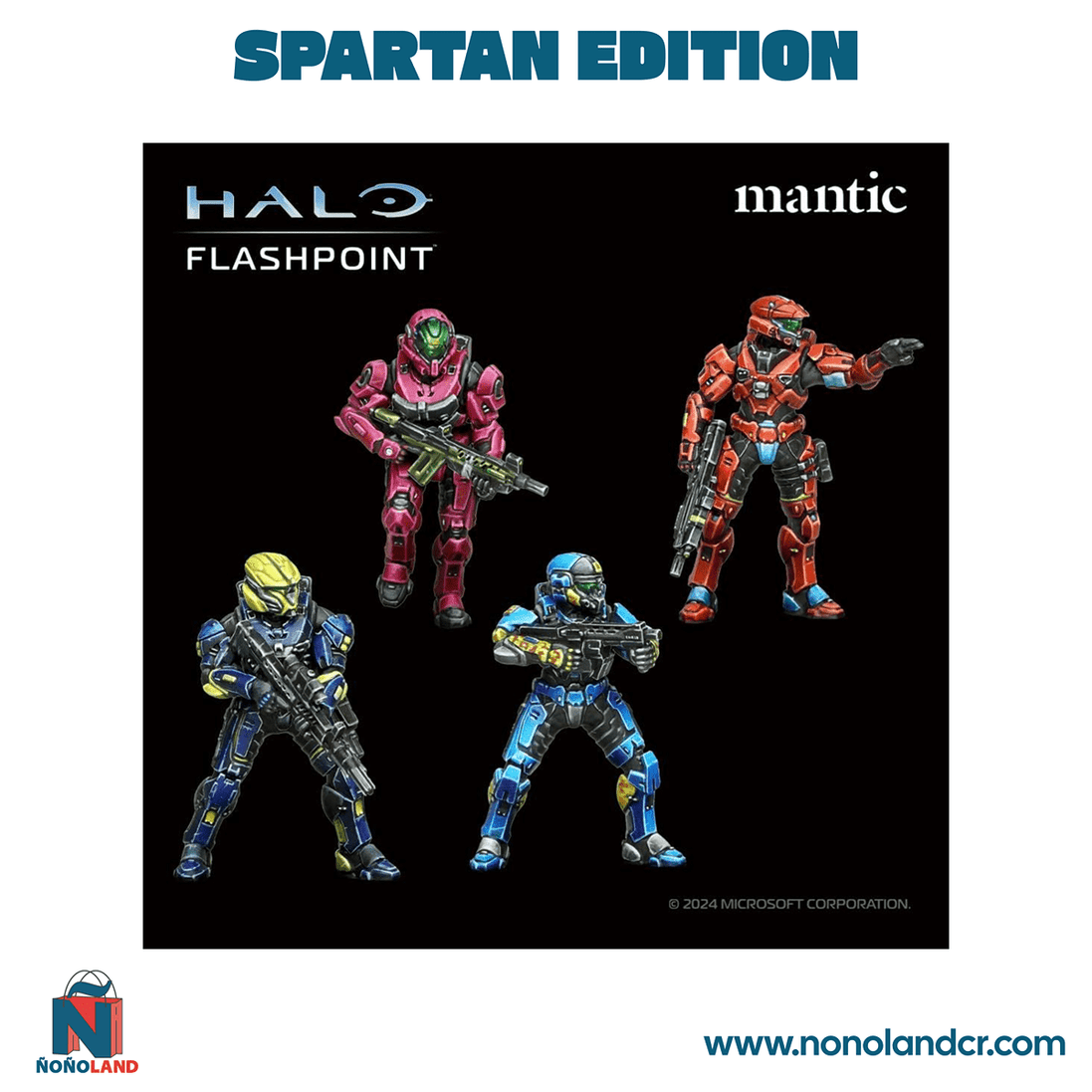Halo: Flashpoint Spartan Edition Starter Set (Idioma: Ingles) - ÑoñolandCR