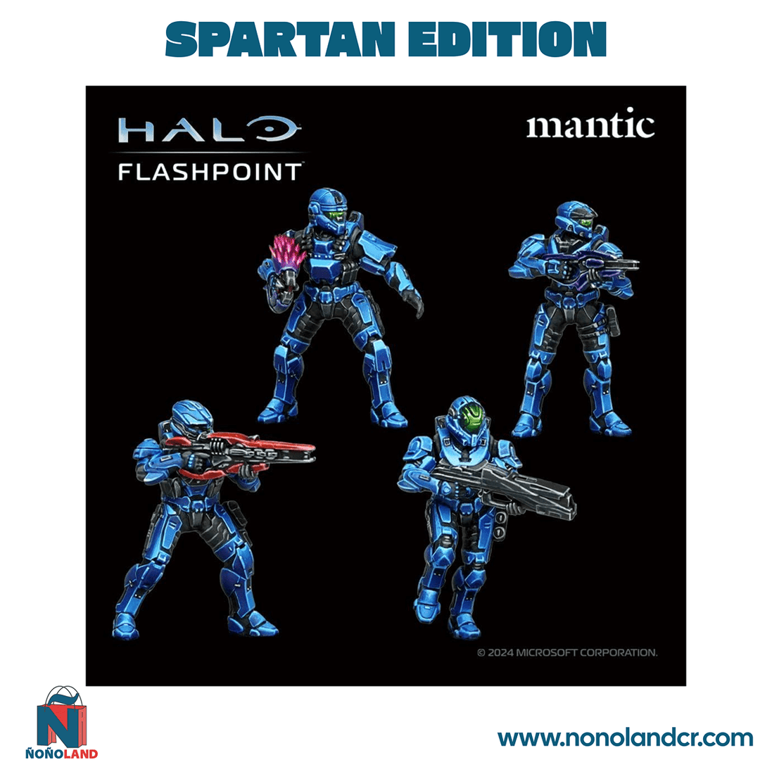Halo: Flashpoint Spartan Edition Starter Set (Idioma: Ingles) - ÑoñolandCR