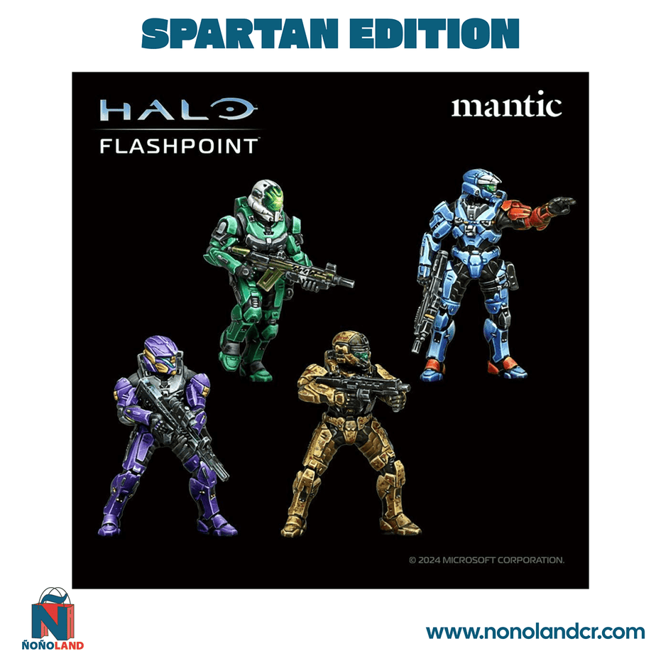 Halo: Flashpoint Spartan Edition Starter Set (Idioma: Ingles) - ÑoñolandCR
