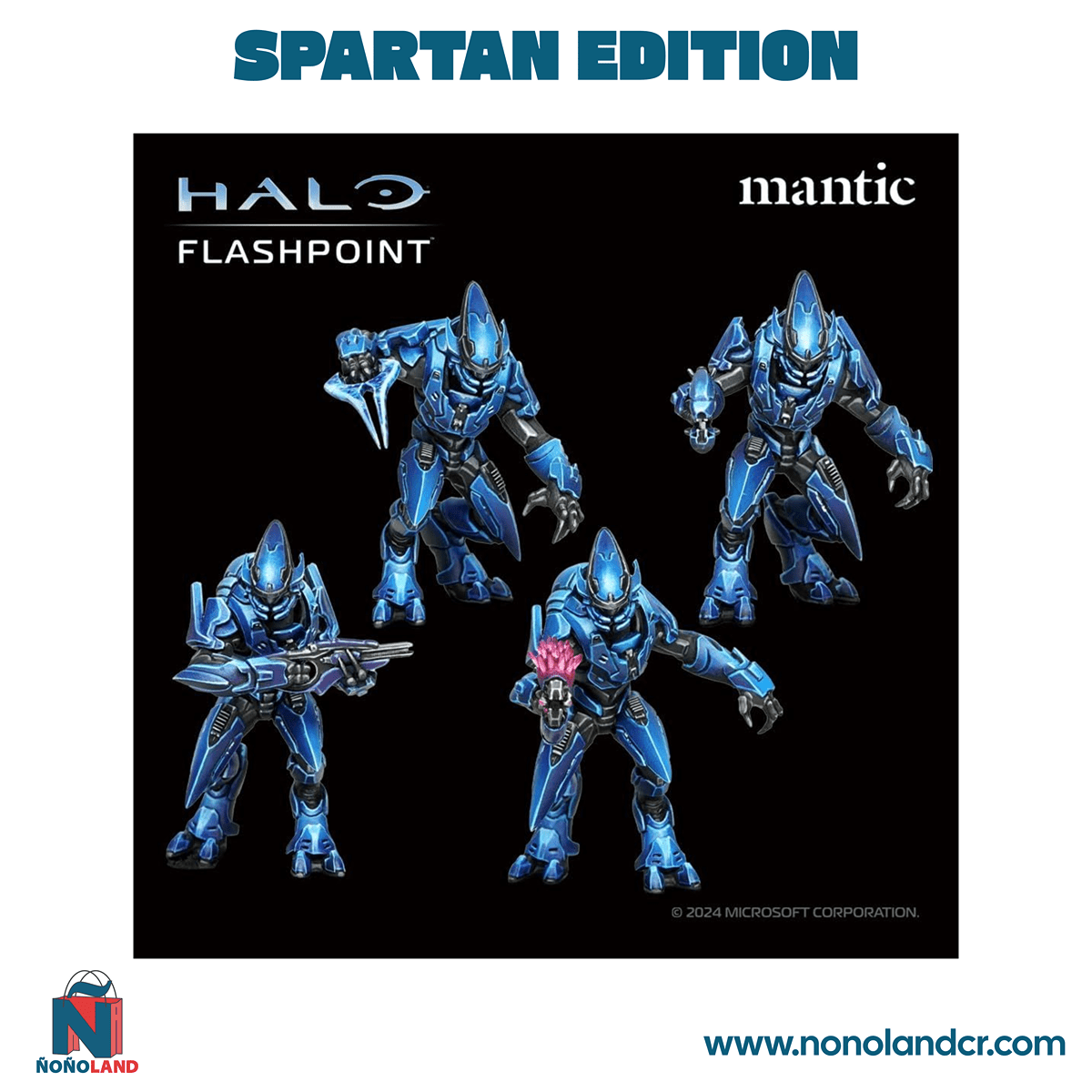 Halo: Flashpoint Spartan Edition Starter Set (Idioma: Ingles) - ÑoñolandCR