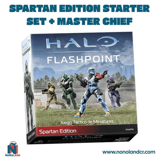 Halo: Flashpoint Spartan Edition Starter Set + Master Chief (Idioma: Español) - ÑoñolandCR