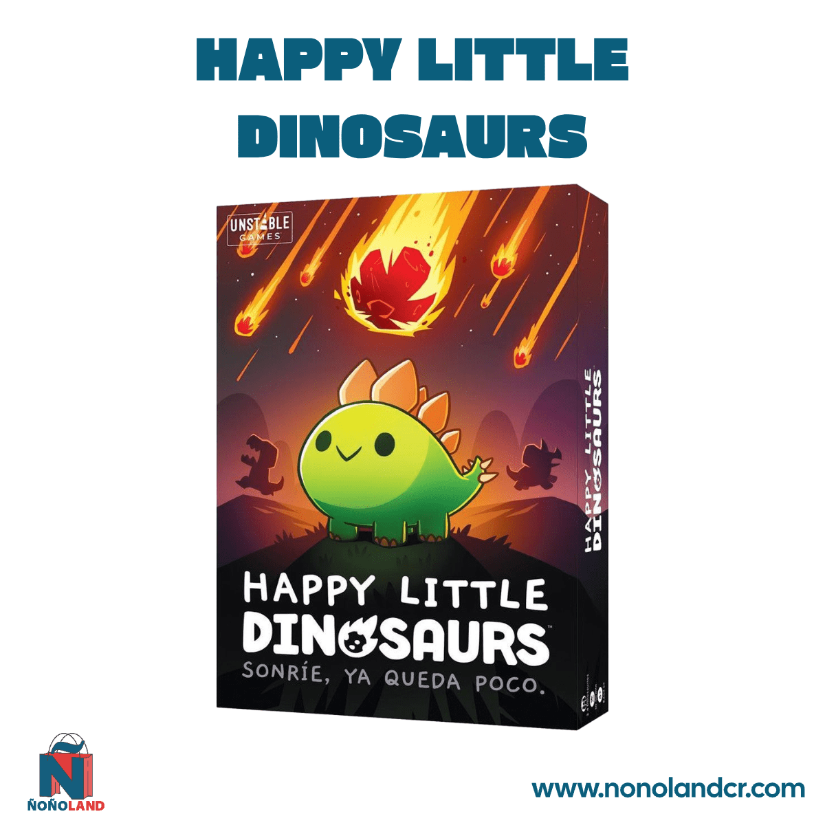Happy Little Dinosaurs (Idioma: Inglés y Español) - ÑoñolandCR