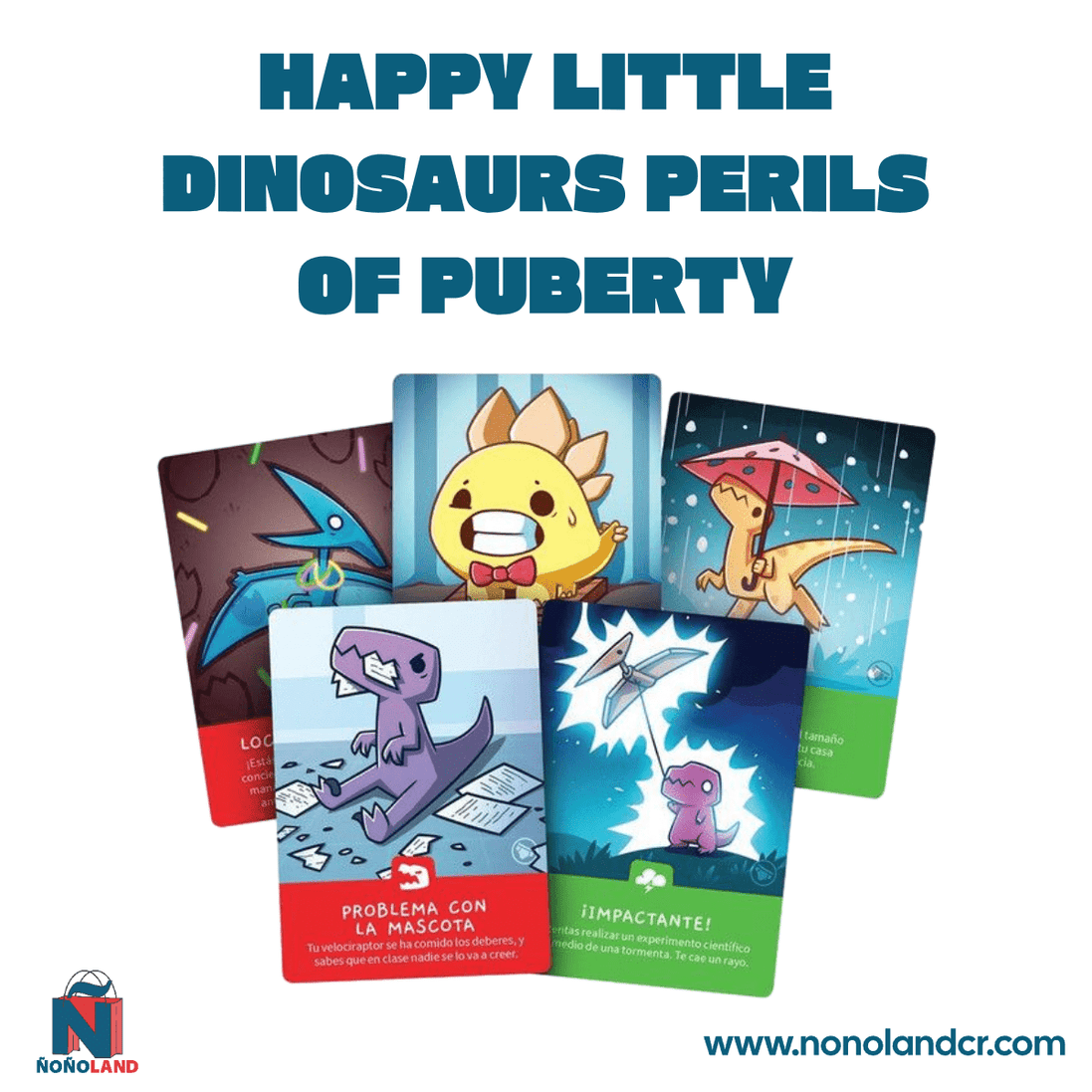 Happy Little Dinosaurs: Perils of Puberty (Idioma: Inglés y Español) - ÑoñolandCR