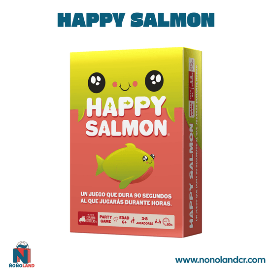 Happy Salmon (Idioma: Inglés y Español) - ÑoñolandCR