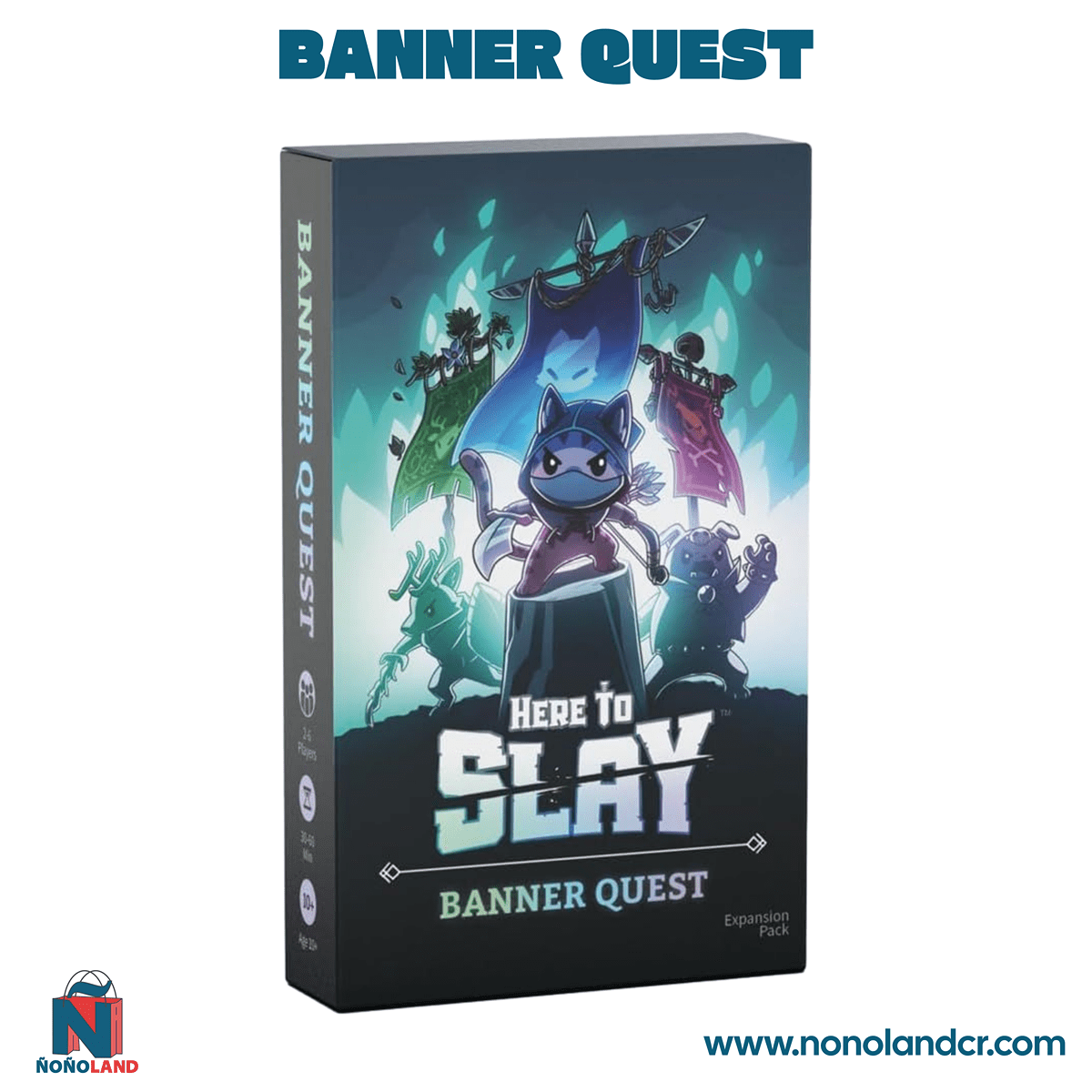 Here to Slay Banner Quest (Idioma: Inglés y Español) - ÑoñolandCR