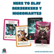 Here to Slay Berserker & Necromancer (Idioma: Inglés y Español) - ÑoñolandCR