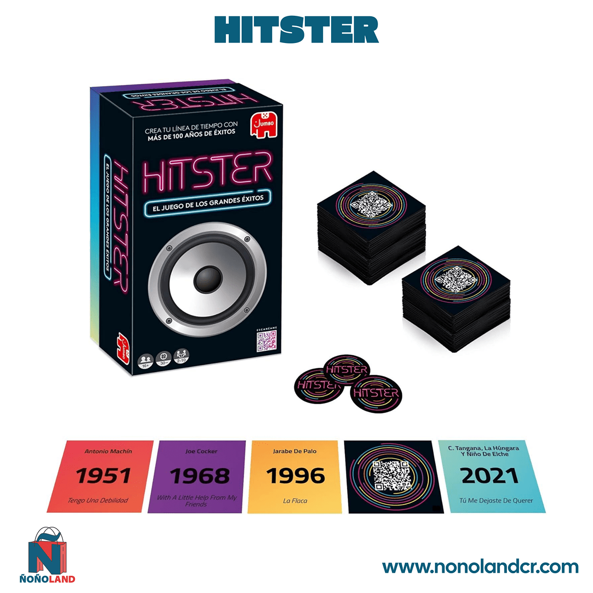 Hitster Original (Idioma: Español) - ÑoñolandCR