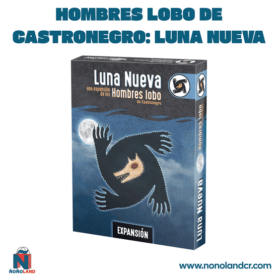 Hombres lobo de Castronegro: Luna Nueva (Idioma: Inglés y Español) - ÑoñolandCR
