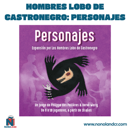 Hombres lobo de Castronegro: Personajes (Idioma: Inglés y Español) - ÑoñolandCR
