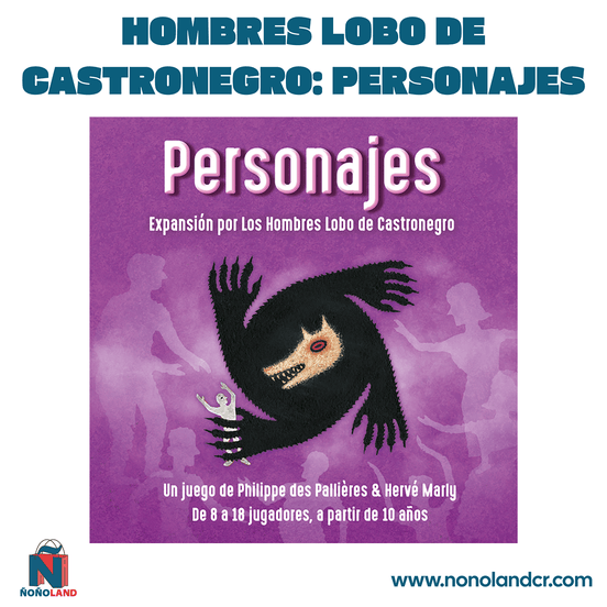 Hombres lobo de Castronegro: Personajes (Idioma: Inglés y Español) - ÑoñolandCR