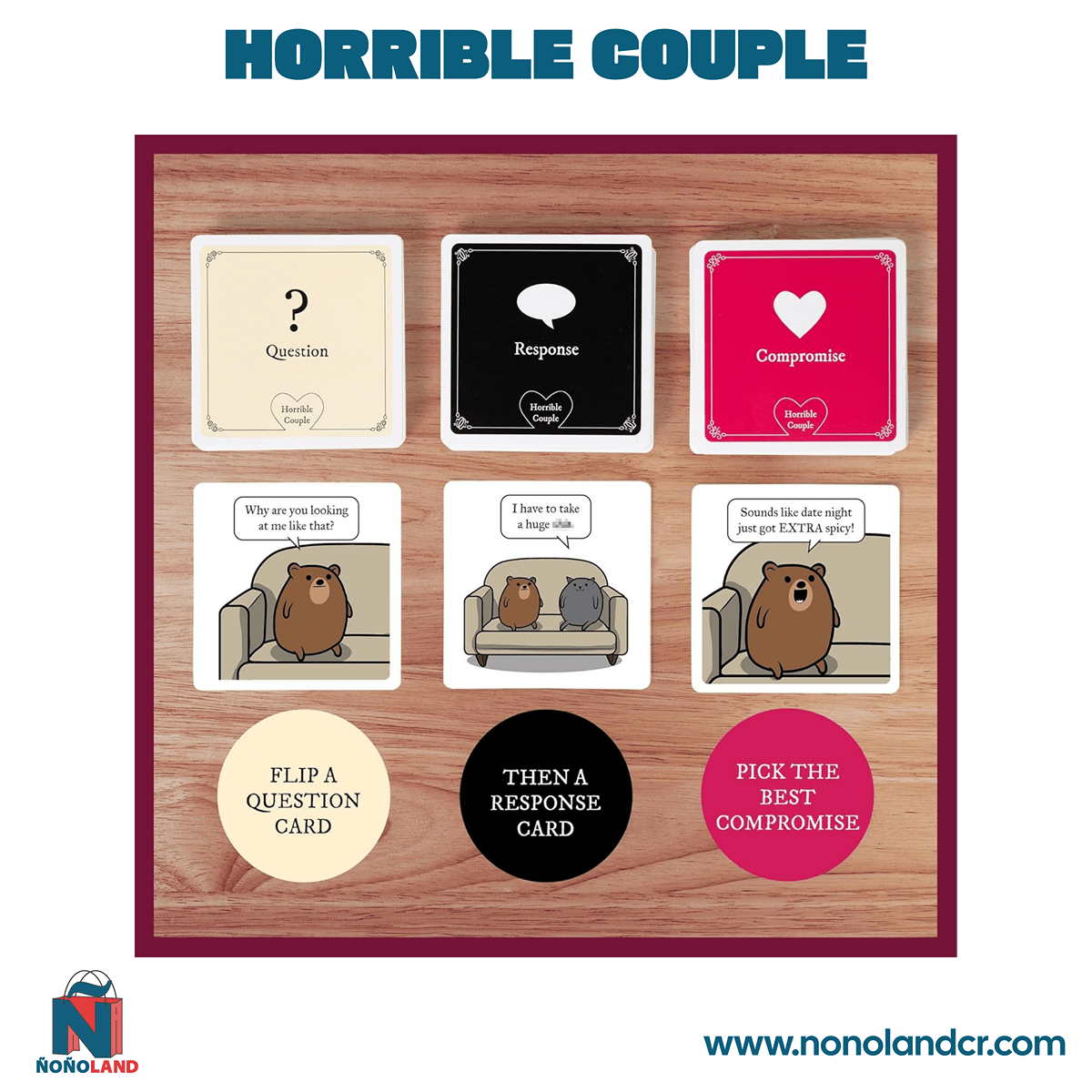 Horrible Couple (Idioma: Inglés y Español) - ÑoñolandCR