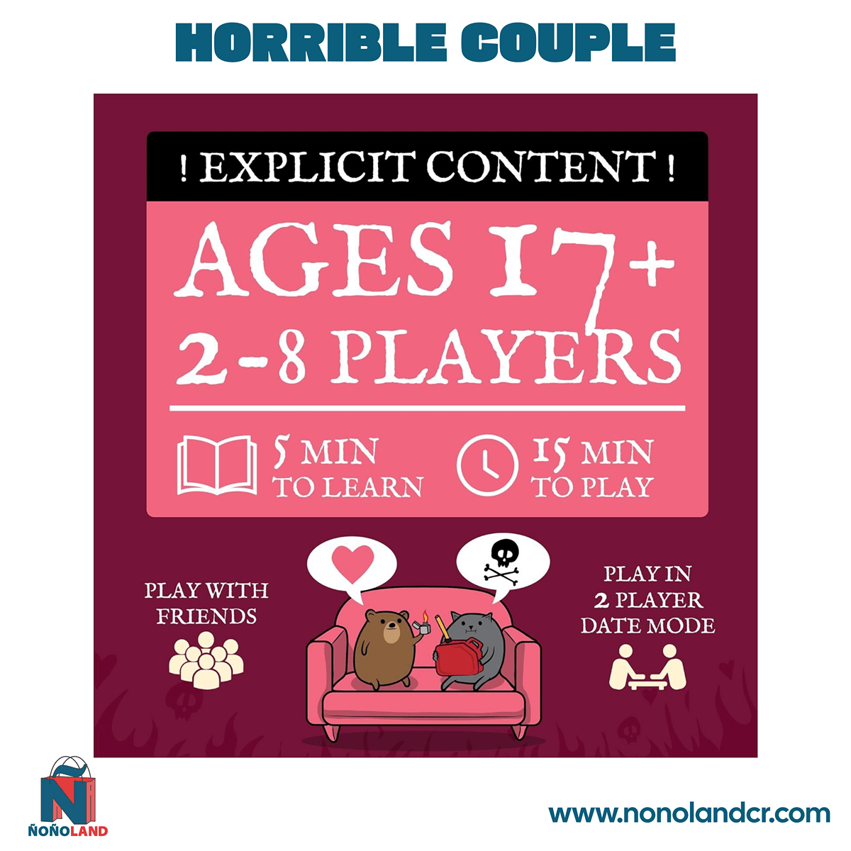 Horrible Couple (Idioma: Inglés y Español) - ÑoñolandCR
