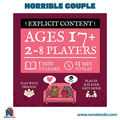 Horrible Couple (Idioma: Inglés y Español) - ÑoñolandCR
