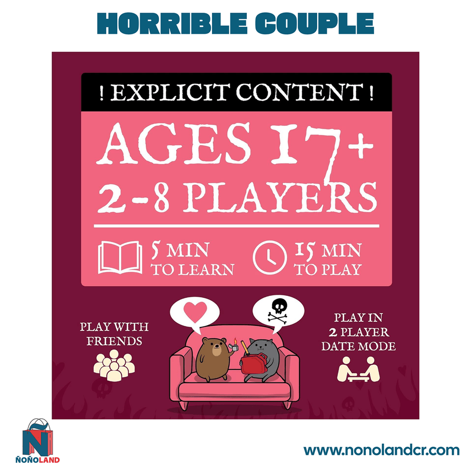 Horrible Couple (Idioma: Inglés y Español) - ÑoñolandCR