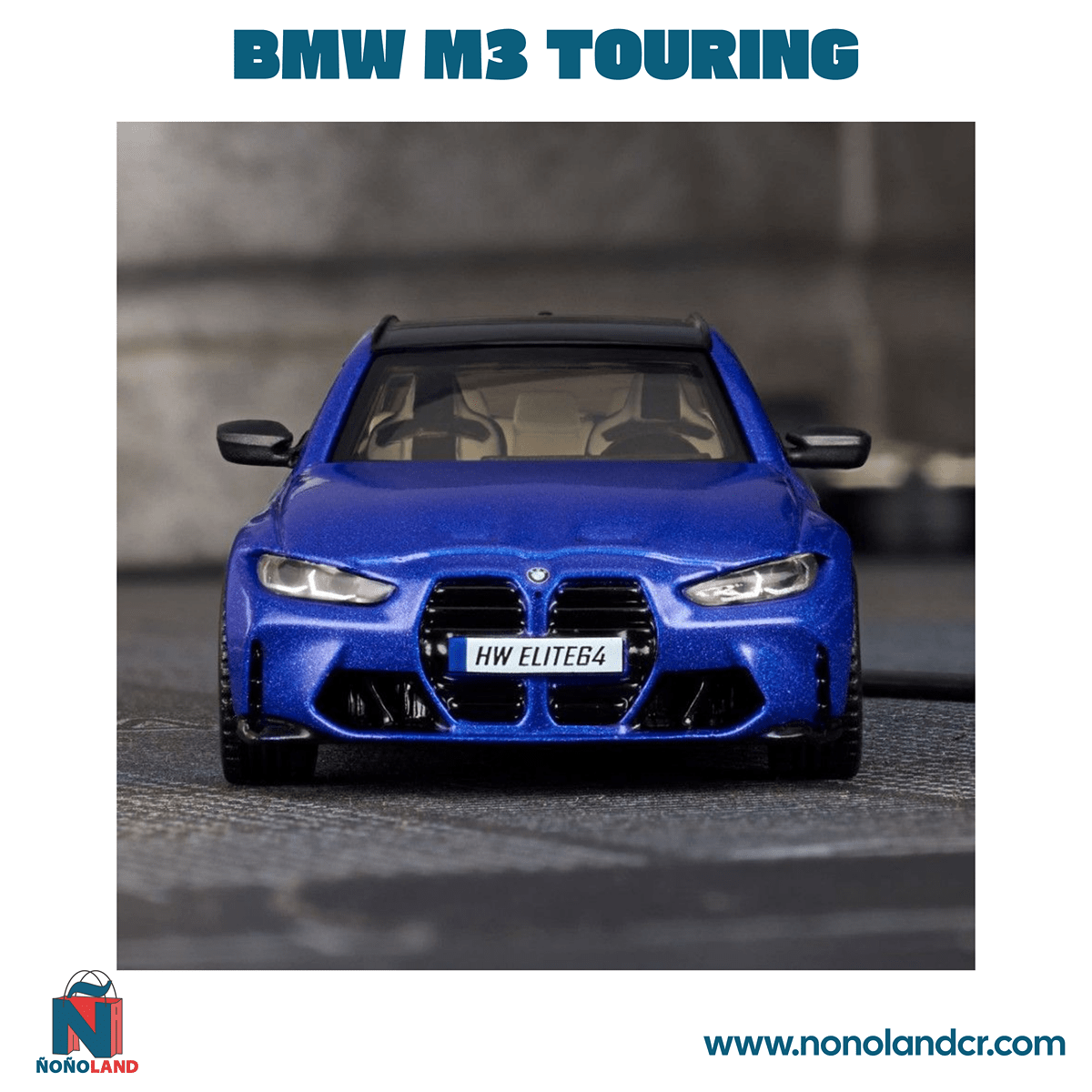 Hot Wheels Elite 64 BMW M3 Touring - ÑoñolandCR