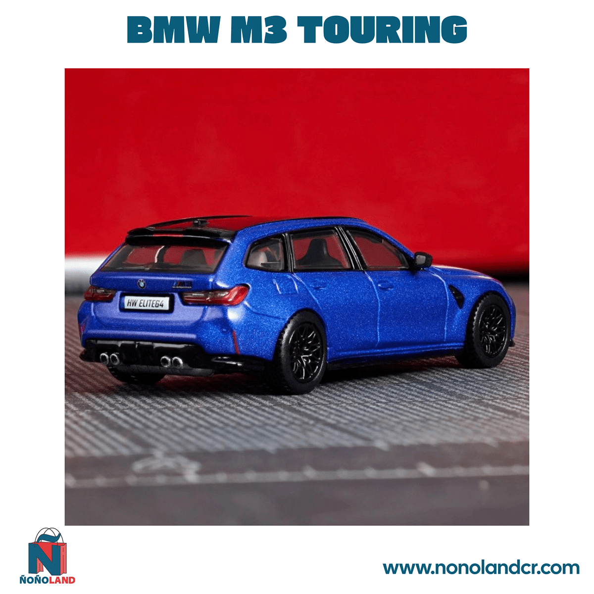 Hot Wheels Elite 64 BMW M3 Touring - ÑoñolandCR