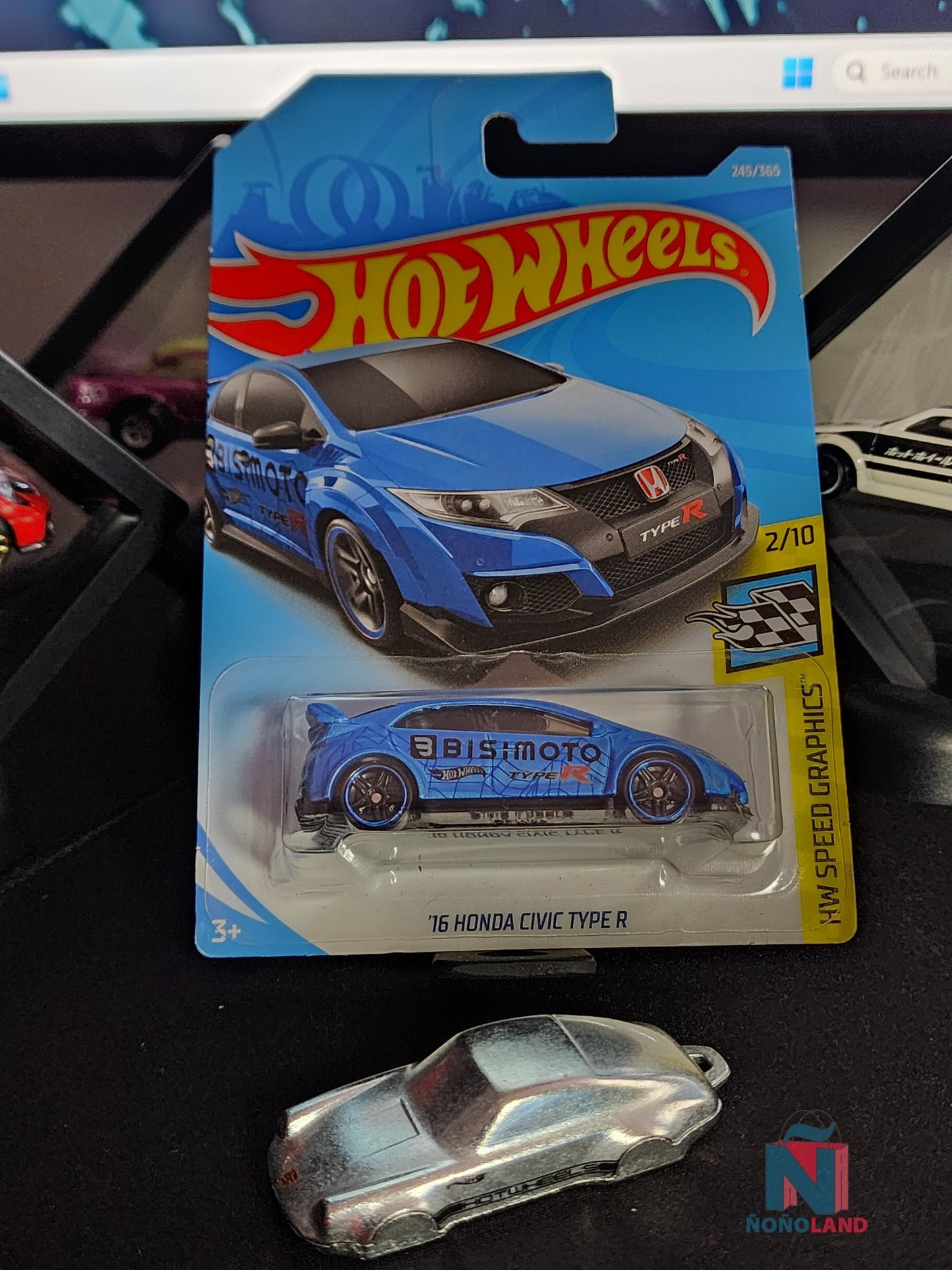 HotWheels '16 Honda Civic Type R - ÑoñolandCR