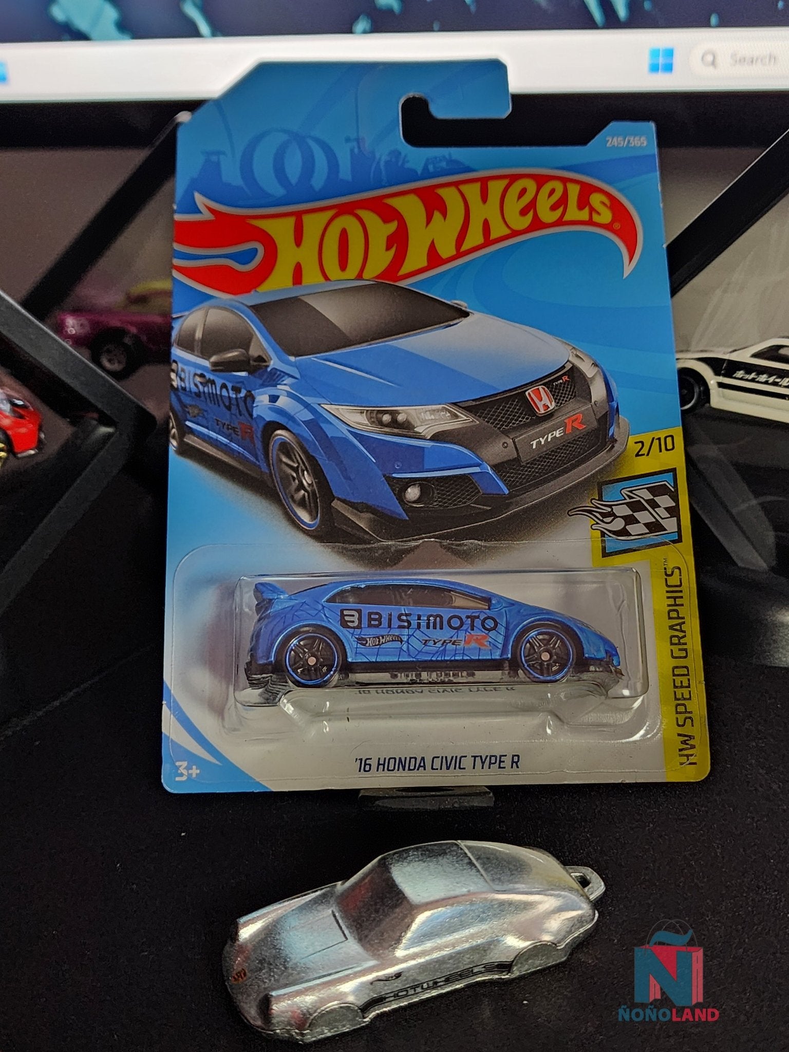 HotWheels '16 Honda Civic Type R - ÑoñolandCR