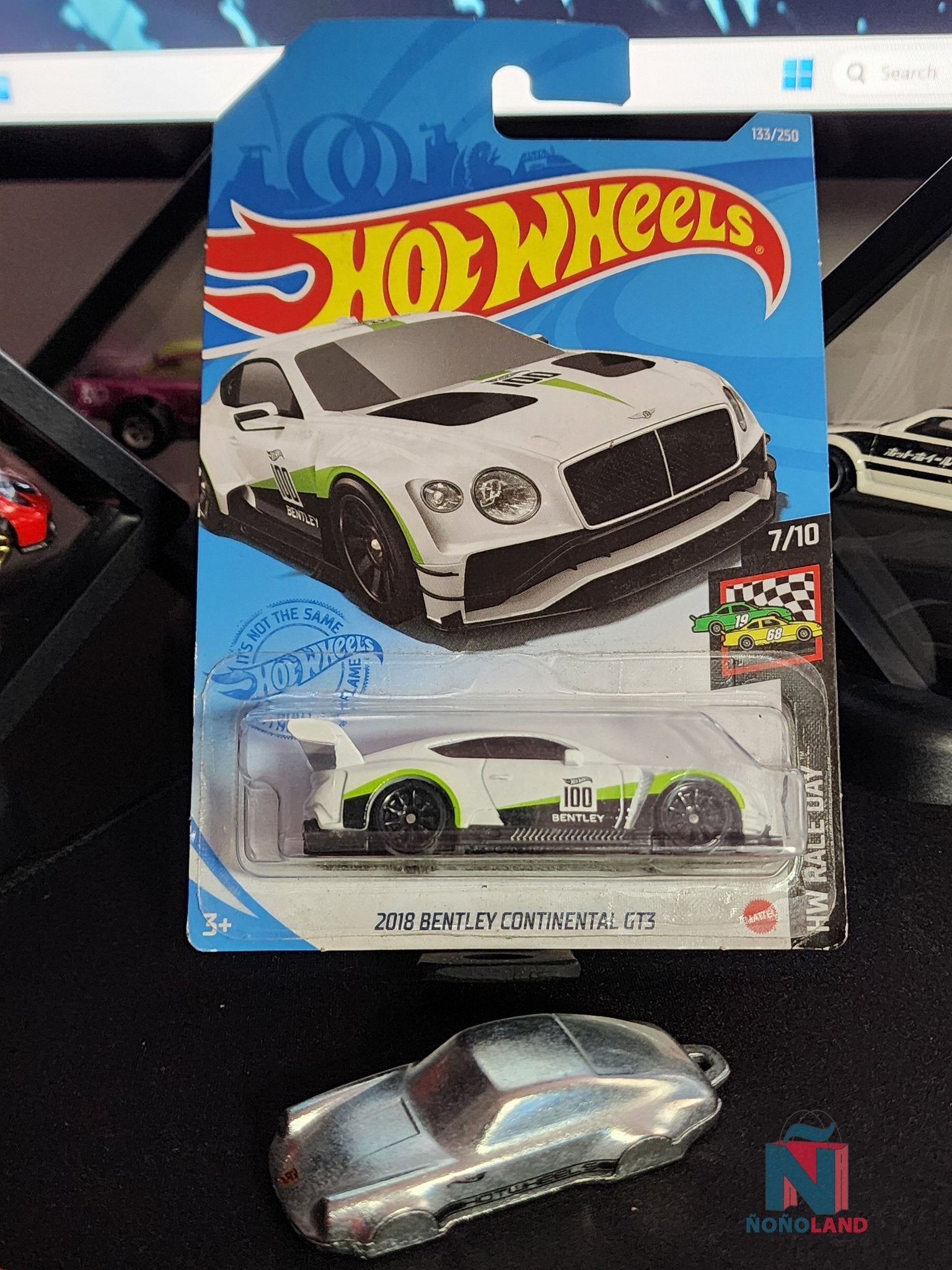 HotWheels 2018 Bentley Continental GT3 - ÑoñolandCR