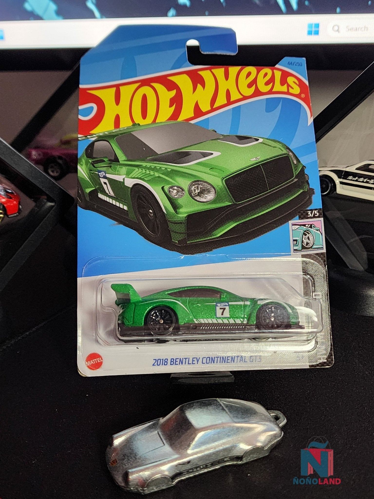 HotWheels 2018 Bentley Continental GT3 - ÑoñolandCR