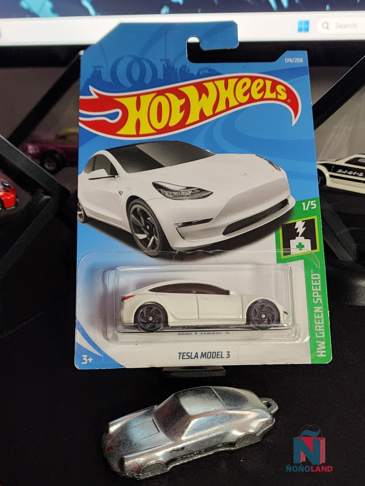 HotWheels Tesla Model 3 - ÑoñolandCR