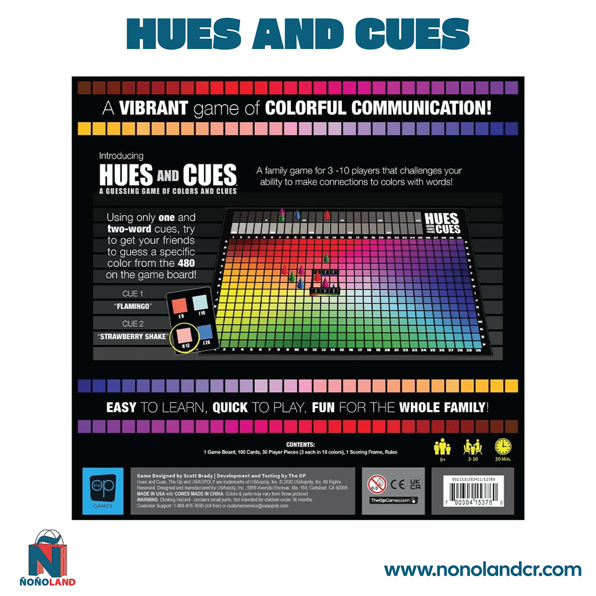 HUES and CUES (Idioma: Inglés) - ÑoñolandCR