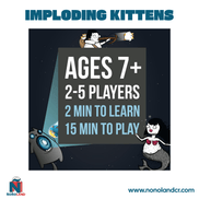 Imploding Kittens (Idioma: Inglés y Español) - ÑoñolandCR