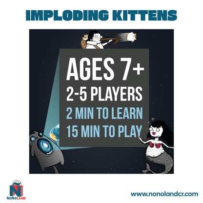 Imploding Kittens (Idioma: Inglés y Español) - ÑoñolandCR