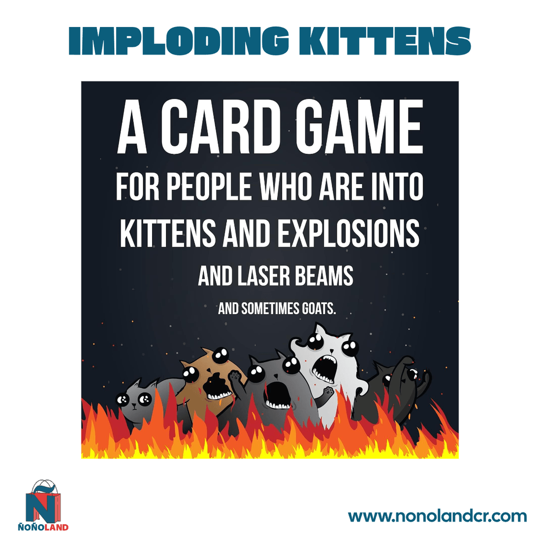 Imploding Kittens (Idioma: Inglés y Español) - ÑoñolandCR