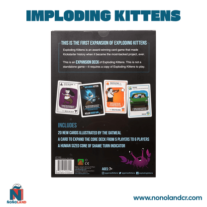 Imploding Kittens (Idioma: Inglés y Español) - ÑoñolandCR