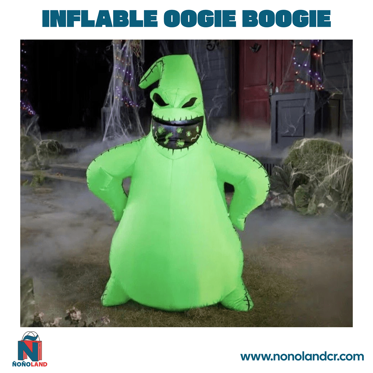 Inflable The Nightmare Before Christmas OOGIE BOOGIE - ÑoñolandCR