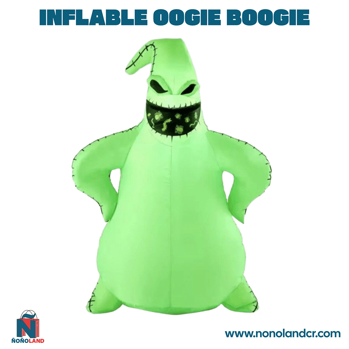 Inflable The Nightmare Before Christmas OOGIE BOOGIE - ÑoñolandCR
